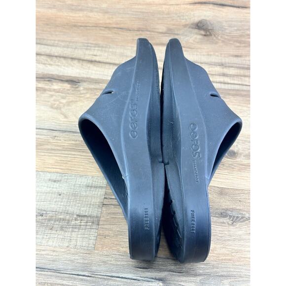OOFOS OOahh Sport Flex Slide Recovery Sandals Black Men’s Size 7 Women’s… - Picture 2 of 5